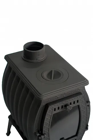 Чугунная отопительно-варочная печь-камин Сибирь 11 кВт Чугунная отопительно-варочная печь-камин Сибирь 11 кВт