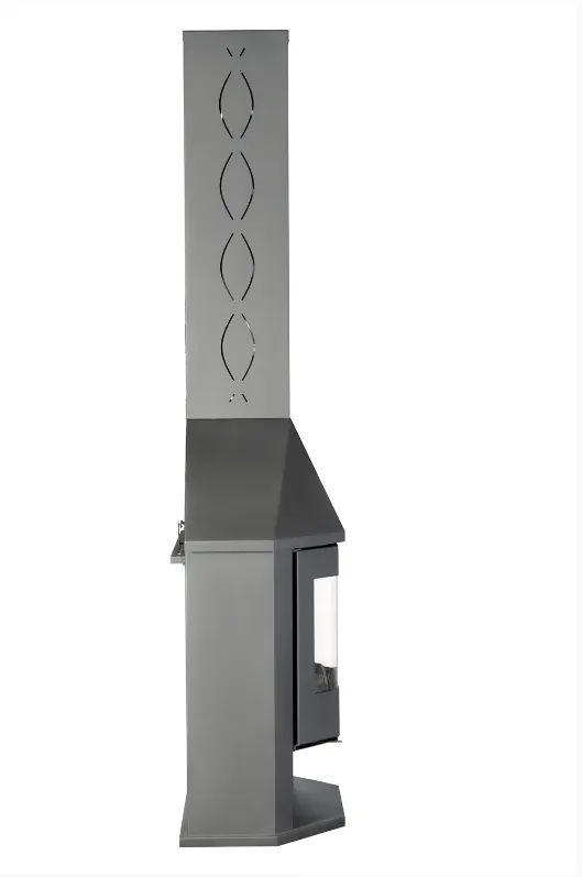 Печь-камин Мюнхен гигант графит