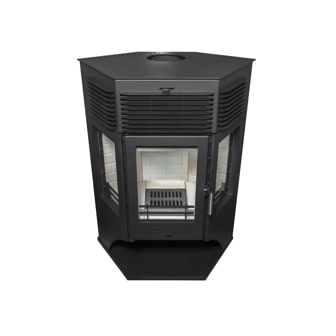 Стальная Печь-камин Москва 12