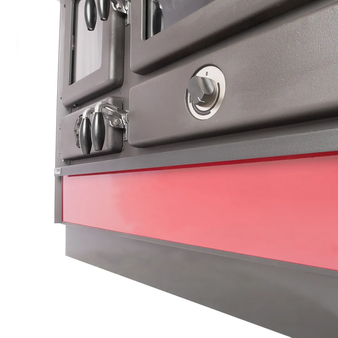 Печь-камин THERMO MAGNUM PLUS 4D D RED (правая)