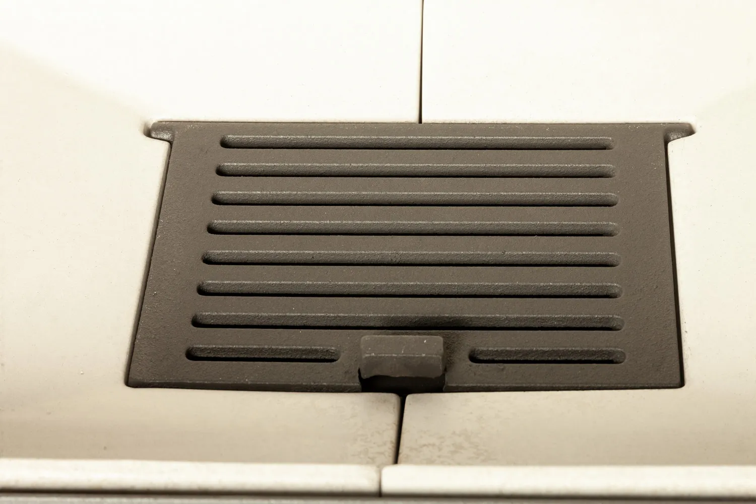 Печь-камин Родос 800 Слоновая кость белый шамот