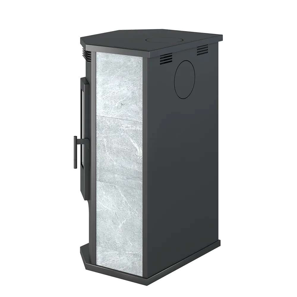 Печь-Камин ASTON 12кВт (200 м3) Призматик (Талькохлорит)