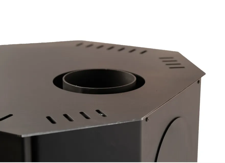 Стальная печь-камин Сибирь 12 кВт Стальная печь-камин Сибирь 12 кВт