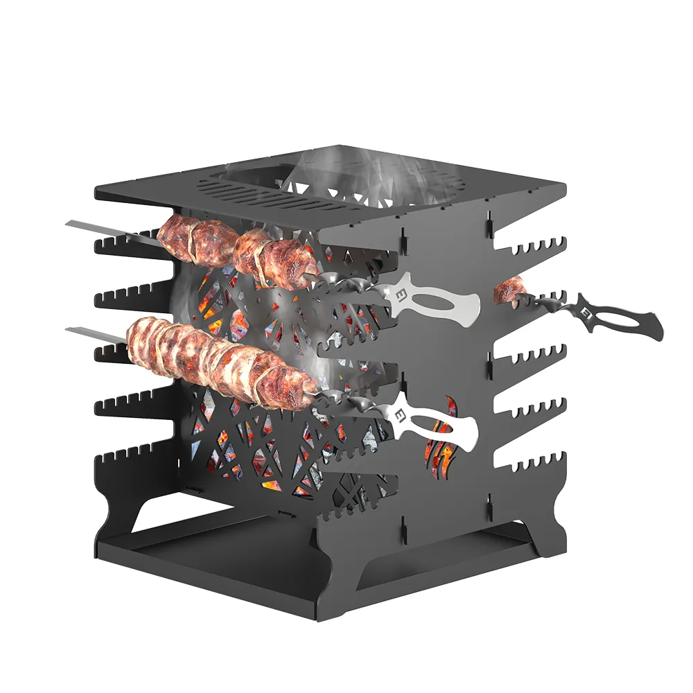 Мангал разборный вертикальный Мангал разборный вертикальный