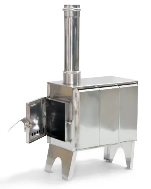 Печь мобильная Турист складная с дымоходом Печь мобильная Турист складная с дымоходом
