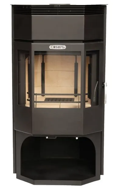 Стальная печь-камин Сибирь 12 кВт Стальная печь-камин Сибирь 12 кВт