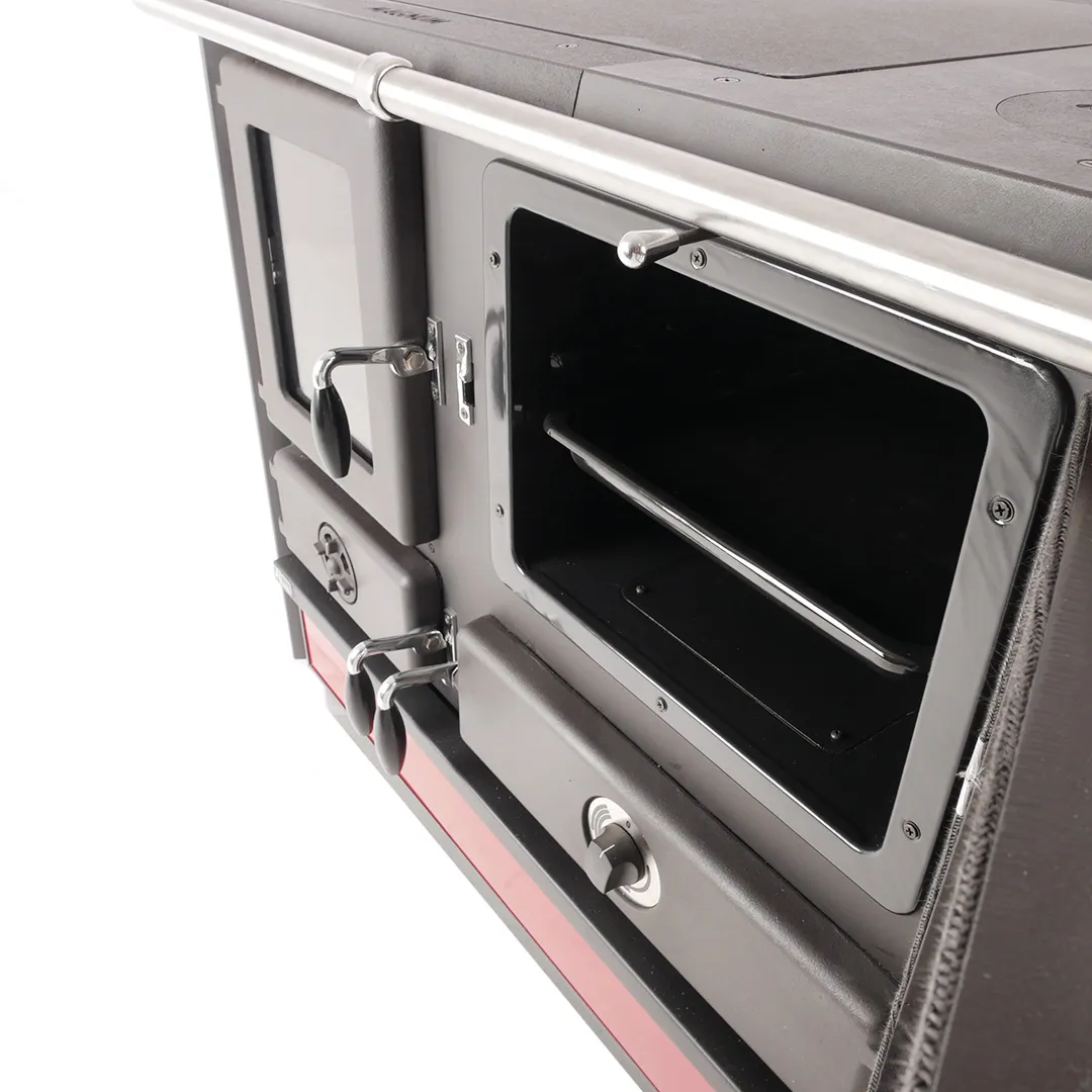 Печь-камин THERMO MAGNUM PLUS 4D D RED (правая)