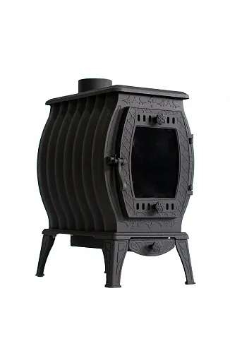 Чугунная отопительно-варочная печь-камин Сибирь 11 кВт Чугунная отопительно-варочная печь-камин Сибирь 11 кВт