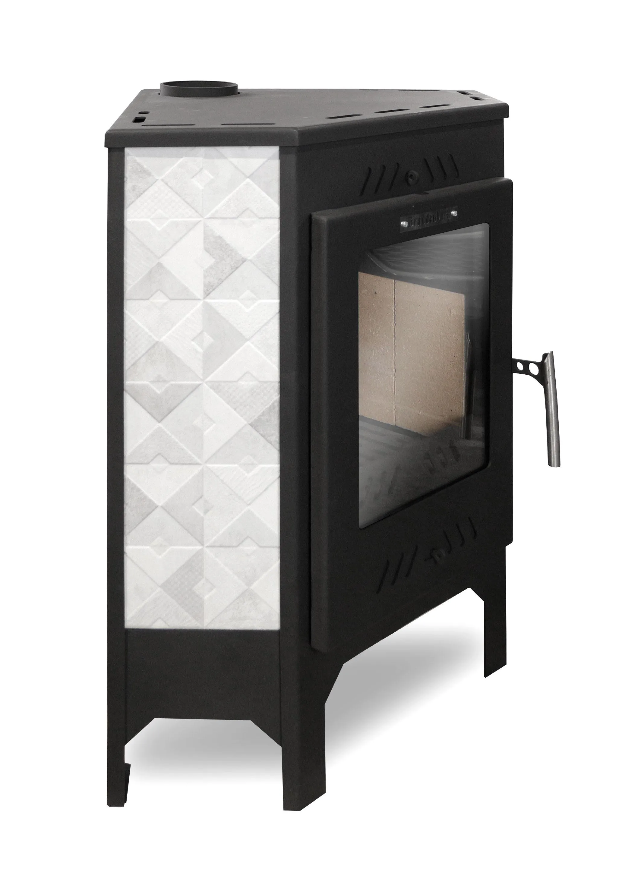 Печь-камин Бранденбург угловой