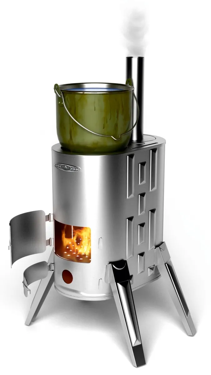 Портативная печь Дуплет-1 Inox Портативная печь Дуплет-1 Inox