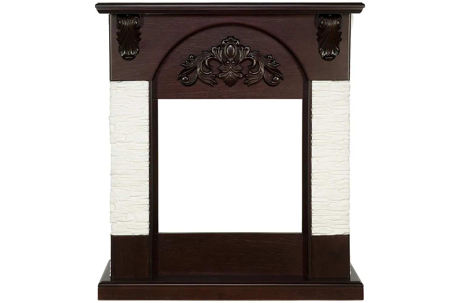 Каминокомплект Chester - Темный дуб с очагом Vision 18 LED FX