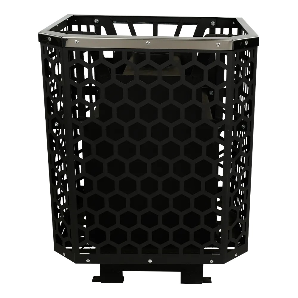 Банная печь Грация 15 с Сеткой СОТЫ