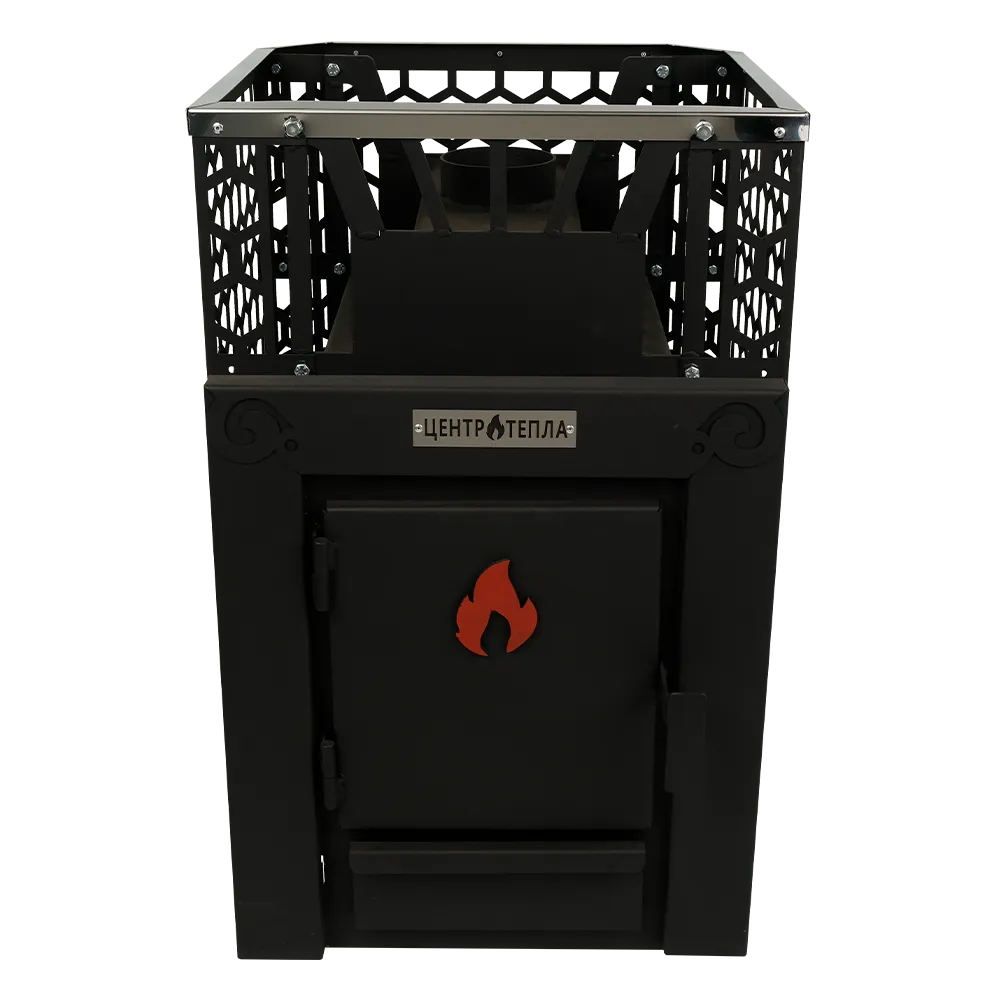Банная печь Грация 15 с Сеткой СОТЫ