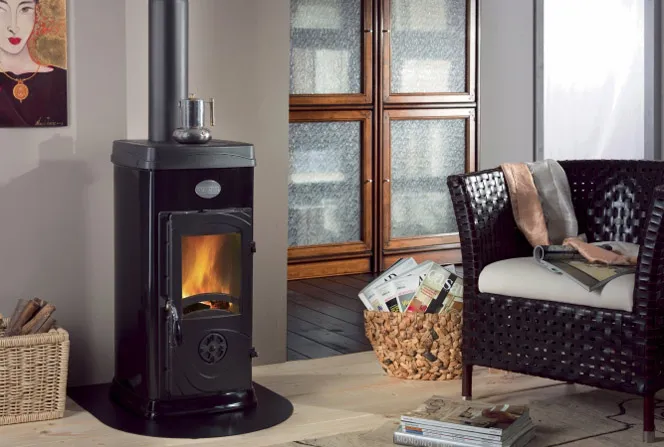 Печь-камин La Nordica Super Junior Nera (черный)