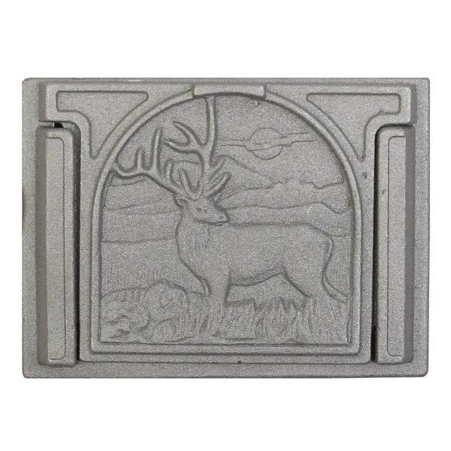 ДПр-3 "Марал" Чугунная дверка прочистная неокрашенная 200х157,5х54 ДПр-3 "Марал" Чугунная дверка прочистная неокрашенная 200х157,5х54