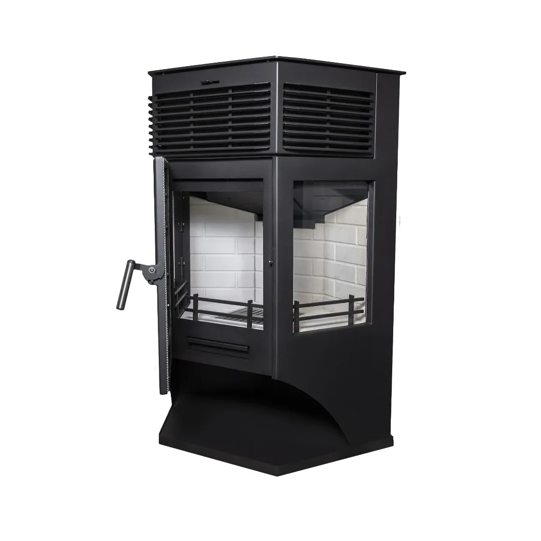 Стальная Печь-камин Москва 12