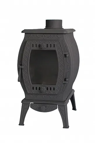 Чугунная отопительно-варочная печь-камин Сибирь 11 кВт Чугунная отопительно-варочная печь-камин Сибирь 11 кВт