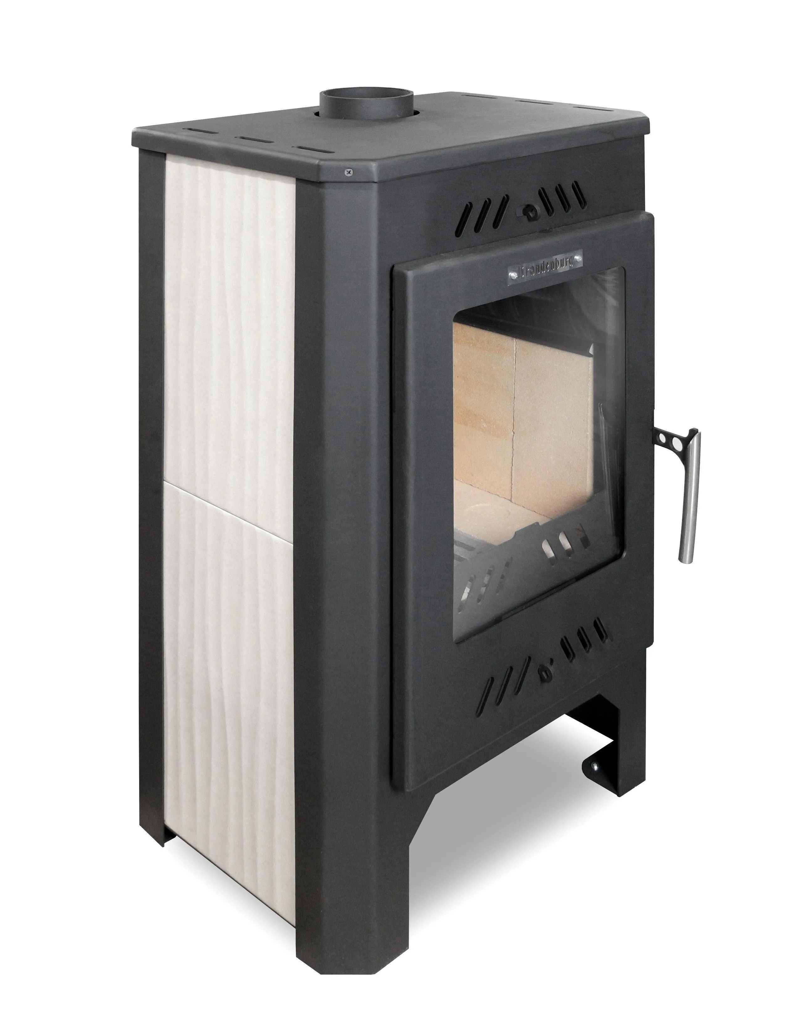 Печь-камин Бранденбург с верхним дымоходом