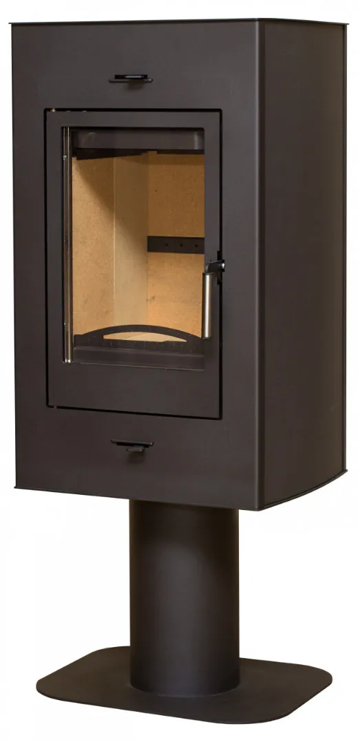 Стальная печь-камин Рона