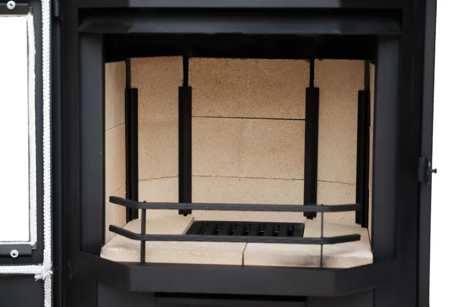 Стальная печь-камин Сибирь 12 кВт Стальная печь-камин Сибирь 12 кВт