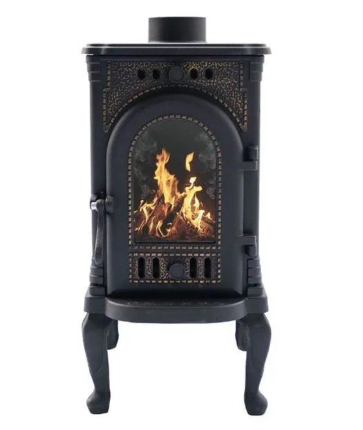 Чугунная печь-камин Сибирь 6 кВт Чугунная печь-камин Сибирь 6 кВт