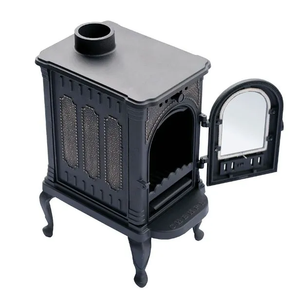 Чугунная печь-камин Сибирь 6 кВт Чугунная печь-камин Сибирь 6 кВт