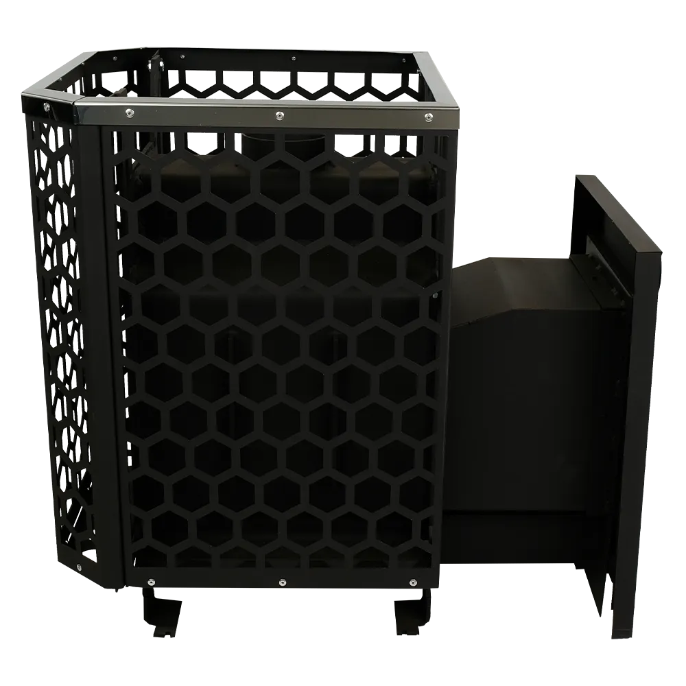 Банная печь Грация 15 с Сеткой СОТЫ