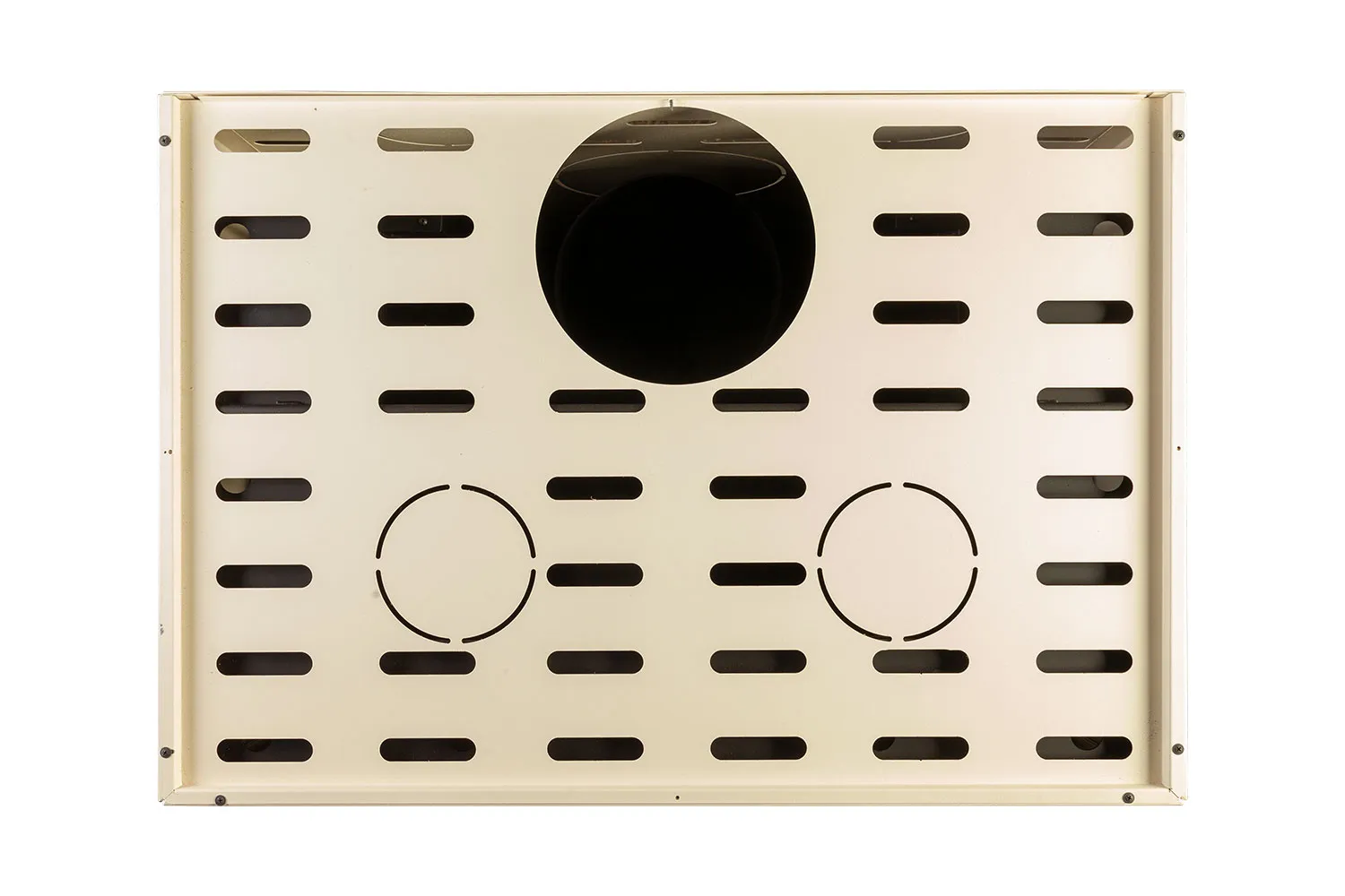 Печь-камин Родос 800 Слоновая кость белый шамот