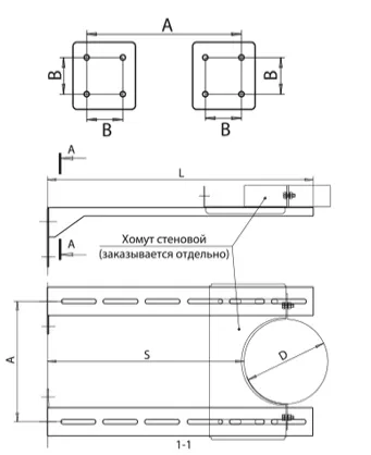 Монтаж штанги