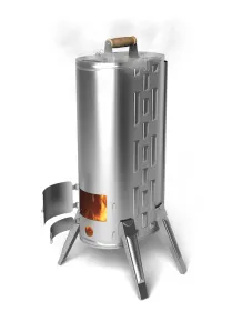 Портативная печь Дуплет-Коптильня Inox Портативная печь Дуплет-Коптильня Inox