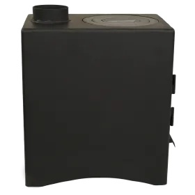 Печь отопительная Огонь 8 мм 100 куб.м патрубок вверх Печь отопительная Огонь 8 мм 100 куб.м патрубок вверх