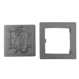 ДПр-8 "Филин" Чугунная дверка прочистная неокрашенная 180х180х58 ДПр-8 "Филин" Чугунная дверка прочистная неокрашенная 180х180х58