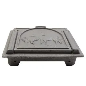 ДПр-3 "Приволье" Чугунная дверка прочистная неокрашенная 200х157,5х54 ДПр-3 "Приволье" Чугунная дверка прочистная неокрашенная 200х157,5х54