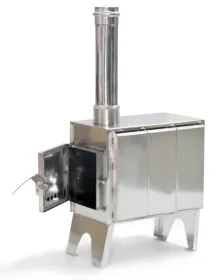 Печь мобильная Турист складная с дымоходом Печь мобильная Турист складная с дымоходом
