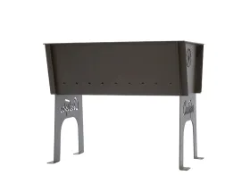 Мангал Сибирь разборный без полок 3 мм Мангал Сибирь разборный без полок 3 мм