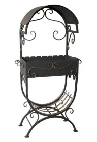 Мангал с крышей Мангал с крышей