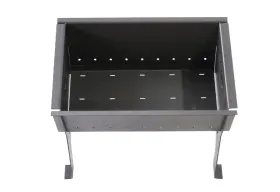 Мангал Сибирь разборный без полок 3 мм Мангал Сибирь разборный без полок 3 мм