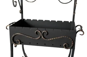 Мангал с крышей Мангал с крышей