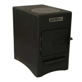 Печь отопительная Огонь 6 мм 100 куб.м патрубок сзади Печь отопительная Огонь 6 мм 100 куб.м патрубок сзади