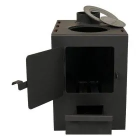 Печь отопительная Огонь 3 мм 50 куб.м. с конфоркой Печь отопительная Огонь 3 мм 50 куб.м. с конфоркой