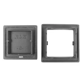 ДПр-8 "Филин" Чугунная дверка прочистная неокрашенная 180х180х58 ДПр-8 "Филин" Чугунная дверка прочистная неокрашенная 180х180х58