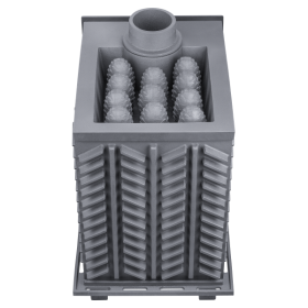 Чугунная банная печь GFS ЗК 25 (М) в сетке