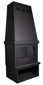 Стальная печь-камин Викинг