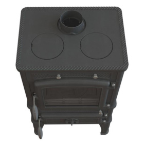 Чугунная печь-камин Dacha II