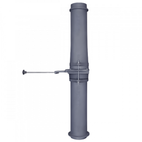 Чугунный шиберный модуль 150/1000