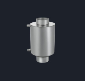 Теплообменник на трубу 12л ф150