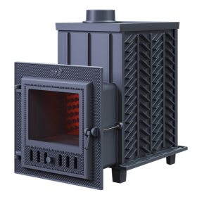 Чугунная банная печь GFS ЗК 25 (М)