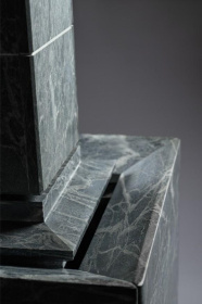 Чугунная банная печь Атмосфера XL в облицовке «Империя» Талькохлорит