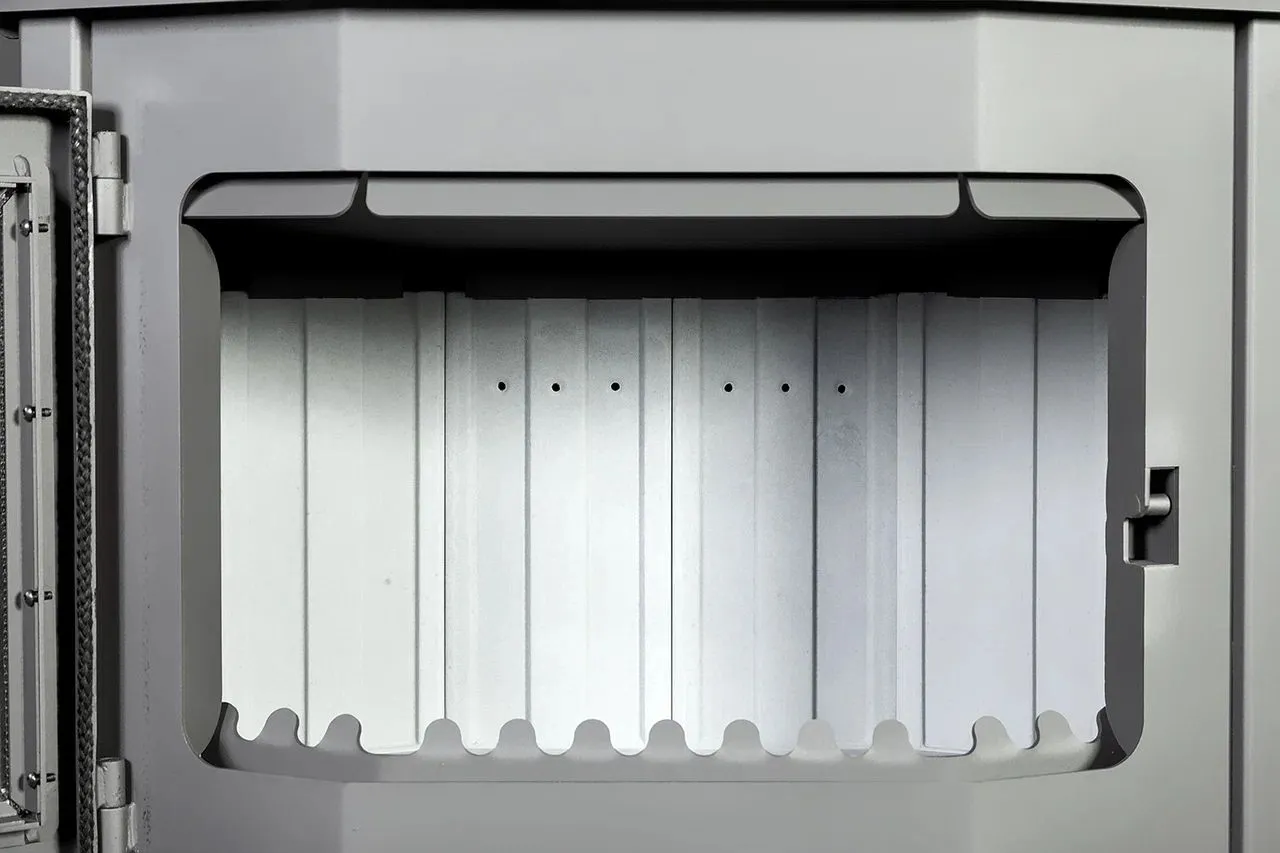 Печь-камин Мюнхен угловой графит PKN177