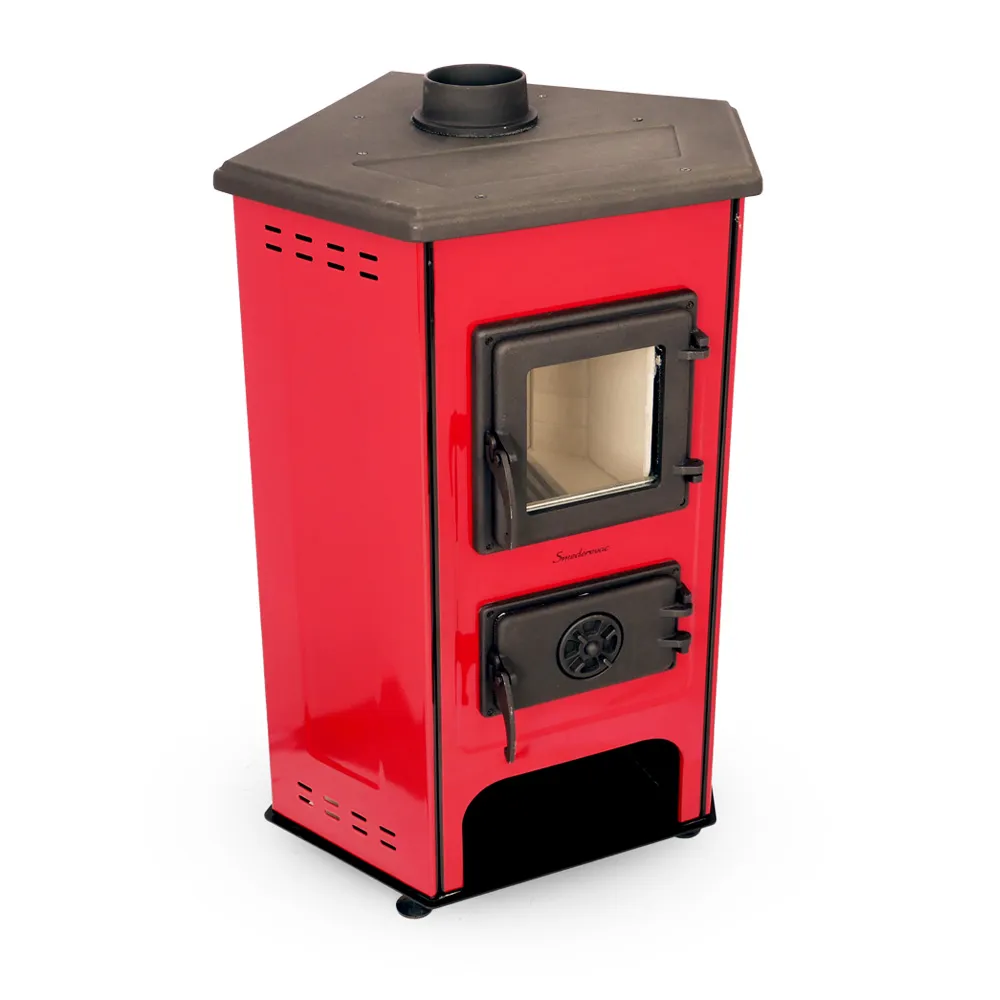 Печь-камин CORNER RED